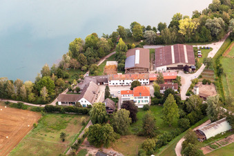 Pony farm at Wammsee in Speyer in the state Rhineland-Palatinate, Germany