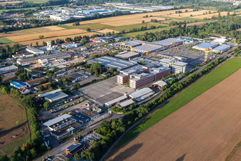 Hornbach hardware store from the southwest in Bornheim in the state Rhineland-Palatinate, Germany