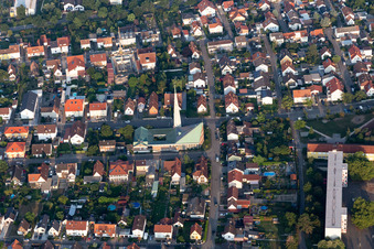Christ Church in Speyer in the state Rhineland-Palatinate, Germany
