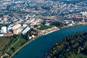 ICL Germany in the district Rheingönheim in Ludwigshafen am Rhein in the state Rhineland-Palatinate, Germany