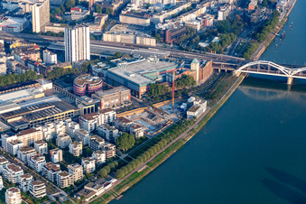 Roller mill in the district Süd in Ludwigshafen am Rhein in the state Rhineland-Palatinate, Germany