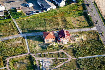 New development area Am Höhenweg in Kandel in the state Rhineland-Palatinate, Germany