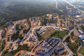 George Sullivan Ring on the site of the former Sullivan US barracks at Käfertaler Wald in the district Käfertal in Mannheim in the state Baden-Wuerttemberg, Germany