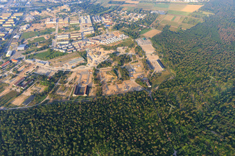 Site of the former SULLIVAN US barracks at Käfertaler Wald in Käfertal in the state Baden-Wuerttemberg, Germany
