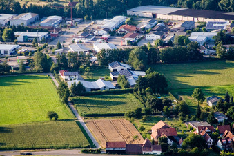 In the Rötzwiesen, farm of the Kerth family in the district Minderslachen in Kandel in the state Rhineland-Palatinate, Germany