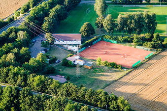 Tennis Club SV 1965 in Erlenbach bei Kandel in the state Rhineland-Palatinate, Germany