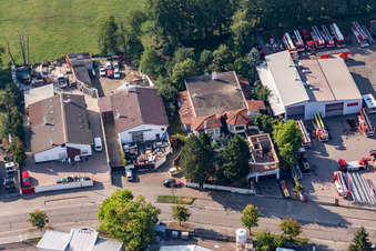 Taxi Beil at Barthelsmühlring in the Horst industrial estate in the district Minderslachen in Kandel in the state Rhineland-Palatinate, Germany
