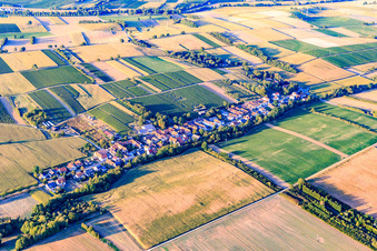 From the southwest in Vollmersweiler in the state Rhineland-Palatinate, Germany