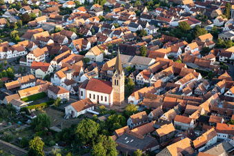 Church of St. Martin in Steinweiler in the state Rhineland-Palatinate, Germany