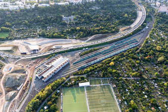 Eintracht Frankfurt eV in the district Seckbach in Frankfurt am Main in the state Hesse, Germany