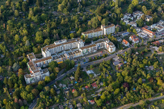 Building the retirement home Budge-Stiftung in the district Seckbach in Frankfurt in the state Hesse, Germany