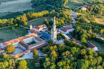 Church building Basilique Notre-Dame de Sion on Site de la Colline de Sion-Vaudemont in Saxon-Sion in Grand Est, France