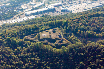 Old fort: Batterie de l'Eperon in Frouard in the state Meurthe et Moselle, France
