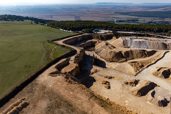 Quarry/Carriere Cogesud in Bainville-sur-Madon in the state Meurthe et Moselle, France