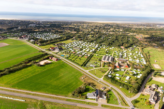 Feldberg Camping in Fanø in the state South Denmark, Denmark
