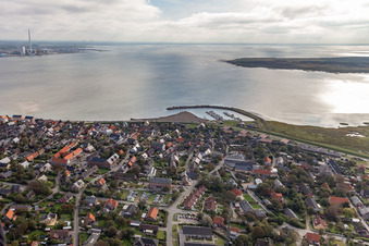 Harbor in the district Nordby in Fanø in the state South Denmark, Denmark