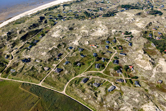 Drone image of Fanø in the state South Denmark, Denmark