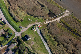 Stormflodssøjlen, Sønderho in Fanø in the state South Denmark, Denmark