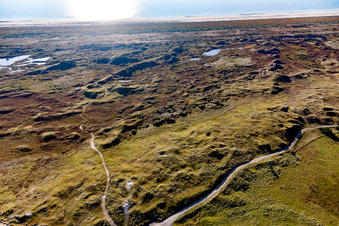 Wadden Sea National Park in Fanø in the state South Denmark, Denmark