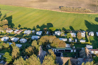 Ny Camping, Sønderho in Fanø in the state South Denmark, Denmark from above