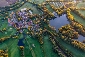Monrepos, golf course in the district Eglosheim in Ludwigsburg in the state Baden-Wuerttemberg, Germany
