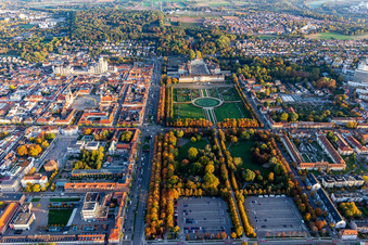 Flourishing Baroque in the Residence Palace Ludwigsburg in the district Ludwigsburg-Mitte in Ludwigsburg in the state Baden-Wuerttemberg, Germany
