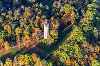 Structure of the observation tower Engelbergturm in Leonberg in the state Baden-Wurttemberg, Germany
