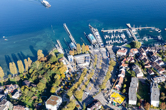 Ferry terminal Konstanz-Meersburg in the district Staad in Konstanz in the state Baden-Wurttemberg, Germany