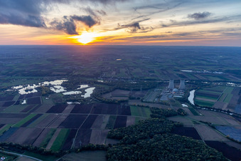 Garstadt Bird Sanctuary in Bergrheinfeld in the state Bavaria, Germany