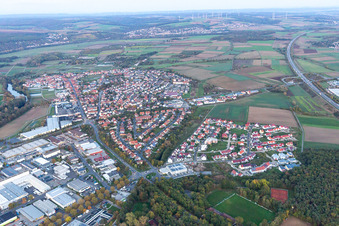 Sennfeld in the state Bavaria, Germany