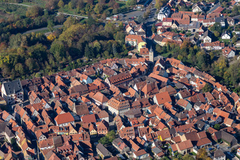 Old Town in the district Astheim in Volkach in the state Bavaria, Germany
