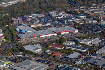 Bauhaus in Schweinfurt in the state Bavaria, Germany