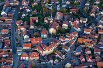St. Michael in Kürnach in the state Bavaria, Germany