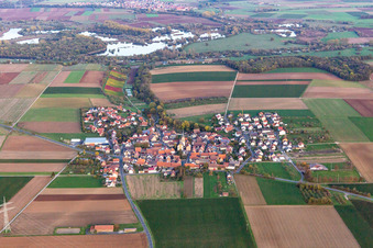 District Hergolshausen in Waigolshausen in the state Bavaria, Germany