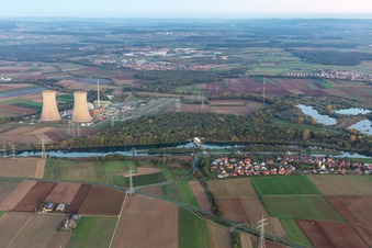 KKG in Grafenrheinfeld in the state Bavaria, Germany