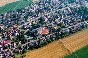 Primary School Am Mandelbaum on Jahnstr in Rohrbach in the state Rhineland-Palatinate, Germany