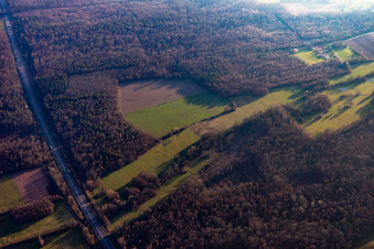 A65 in Steinweiler in the state Rhineland-Palatinate, Germany