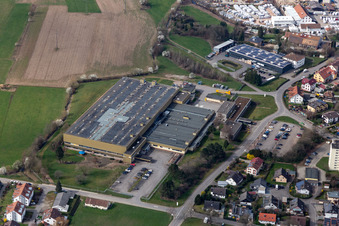 Company grounds and facilities of Global Safety Textiles in Maulburg in the state Baden-Wuerttemberg, Germany