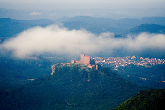 Castle of Burg Trifels in Annweiler am Trifels in the state Rhineland-Palatinate