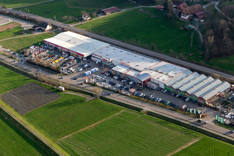 Building of the construction market hagebaumarkt Steinach in Steinach in the state Baden-Wuerttemberg, Germany