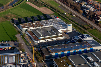 Company grounds and facilities of BENZ GmbH factoryzeugsysteme in Haslach im Kinzigtal in the state Baden-Wuerttemberg, Germany