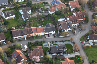 In the Laulesgarten from the northeast in the district Fessenbach in Offenburg in the state Baden-Wuerttemberg, Germany