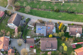 In the Ries from the south in the district Fessenbach in Offenburg in the state Baden-Wuerttemberg, Germany