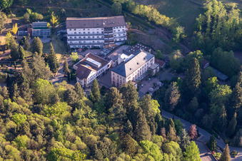 Grounds of the meeting house ZEN Suedpfalz (ZEN Meditation Landau, Neustadt, Speyer) in Gleisweiler in the state Rhineland-Palatinate, Germany