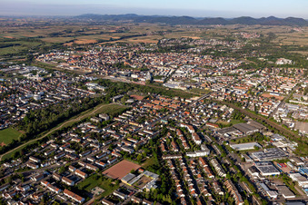 Horststrasse in the district Queichheim in Landau in der Pfalz in the state Rhineland-Palatinate, Germany