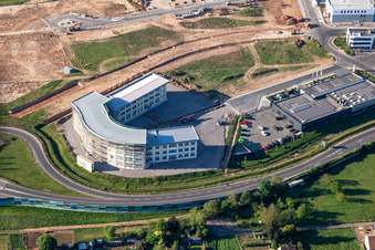 Office building - Ensemble Hermann-Staudinger-Strasse in Queichheim in the state Rhineland-Palatinate, Germany
