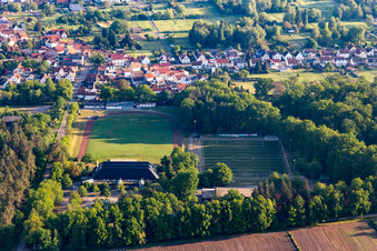 TUS Stadium Schaidt in the district Schaidt in Wörth am Rhein in the state Rhineland-Palatinate, Germany