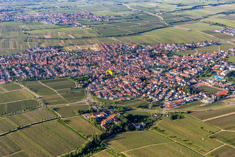 District Alsterweiler in Maikammer in the state Rhineland-Palatinate, Germany