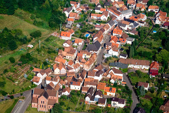 Church building in the village of in Eusserthal in the state Rhineland-Palatinate
