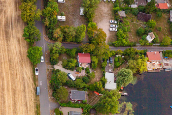Altrip in the state Rhineland-Palatinate, Germany out of the air
